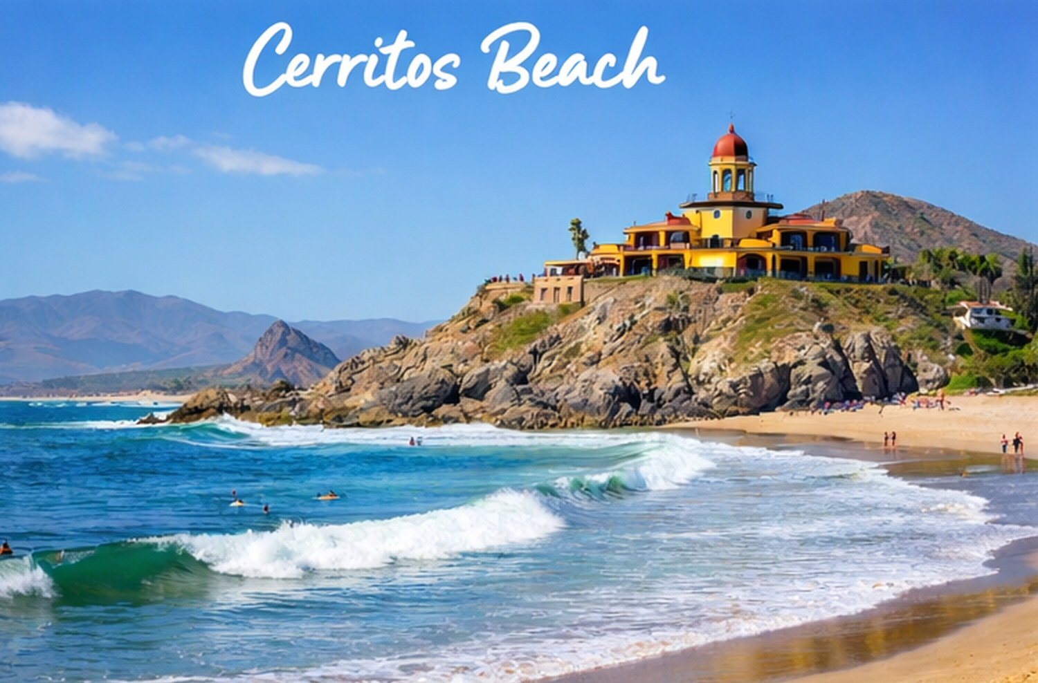 Cerritos Beach Pacific surf